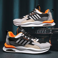 Youri Sneakers in Black Orange