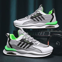 Youri Sneakers in Grey Green