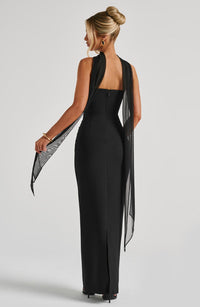 Rhiannon Maxi Dress – Black