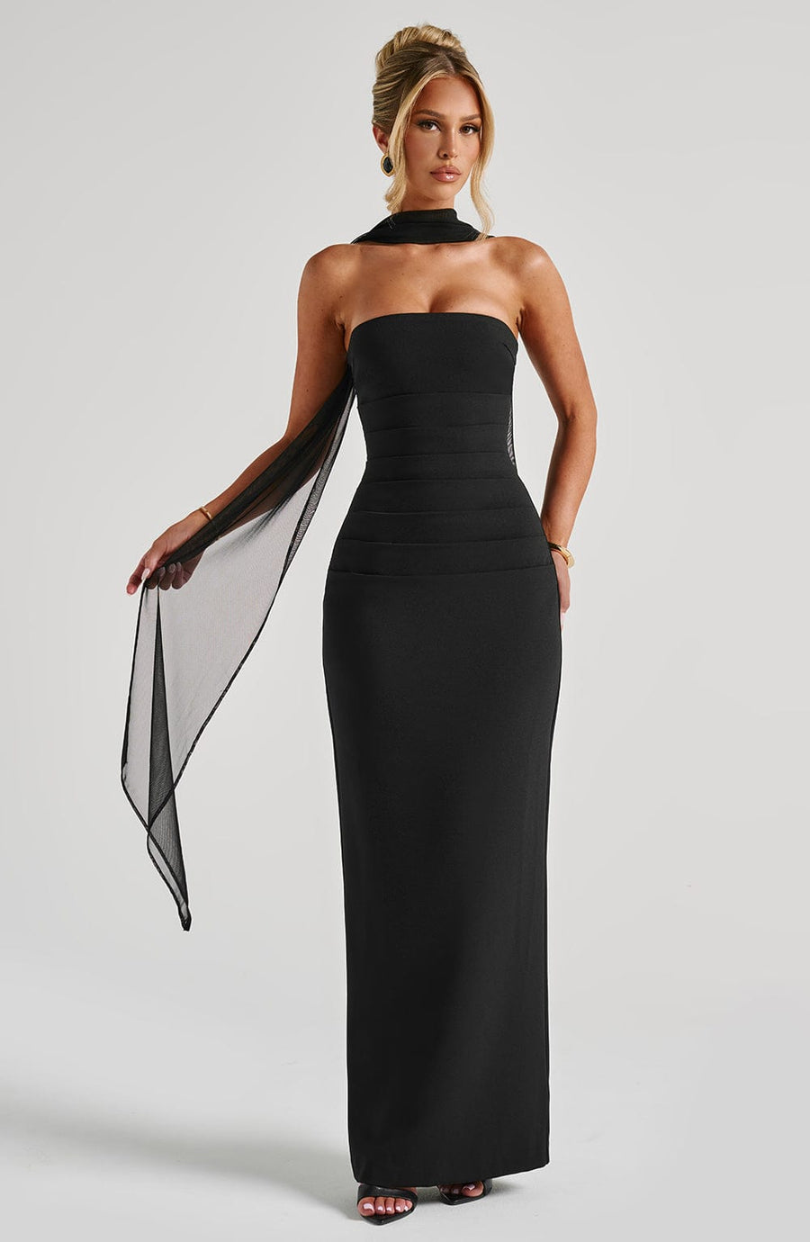 Rhiannon Maxi Dress – Black