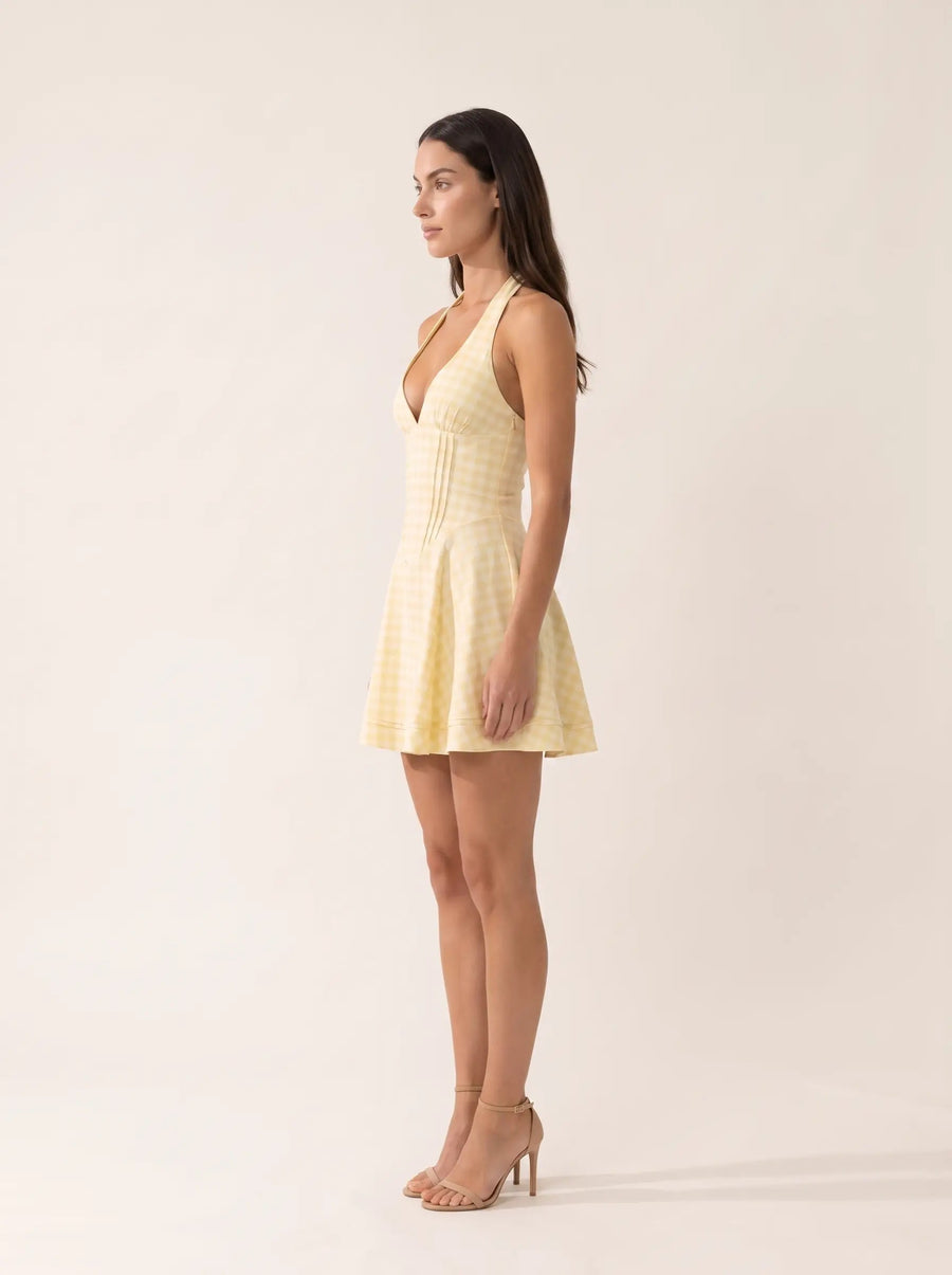 YUNA Lemon Gingham 3