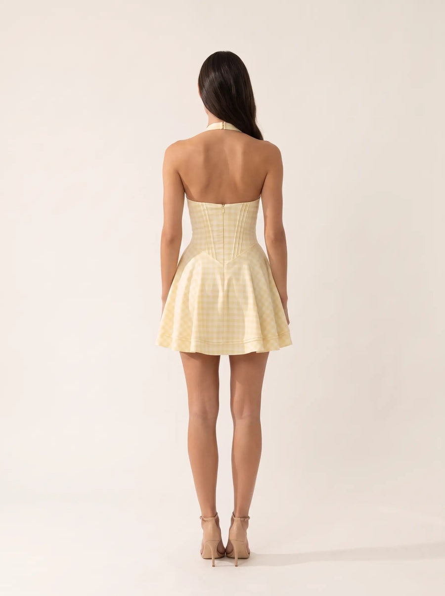 YUNA Lemon Gingham 4