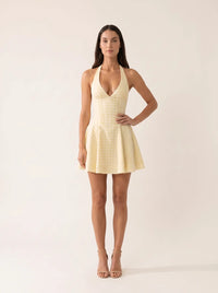YUNA Lemon Gingham 5