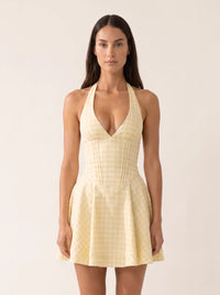YUNA Lemon Gingham 2