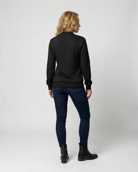 Yvette Knit Sweater in Black