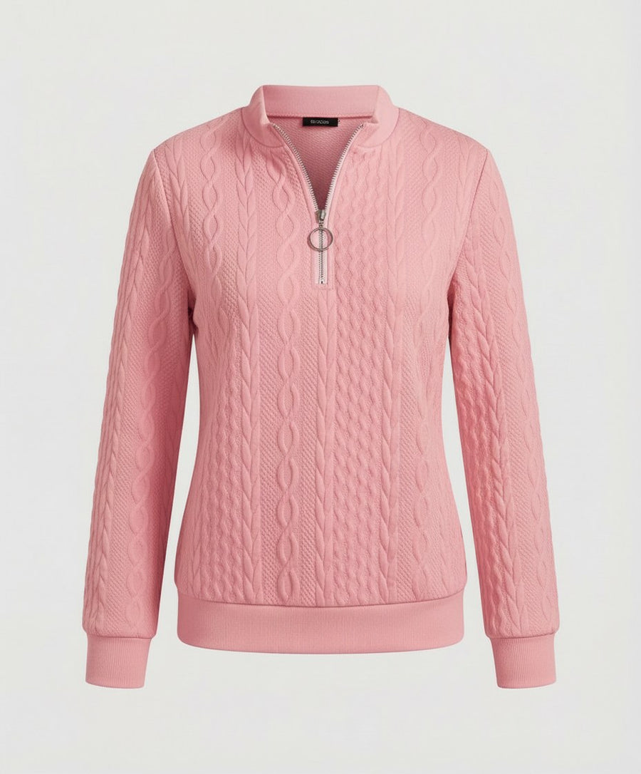 Yvette Knit Sweater in Pink