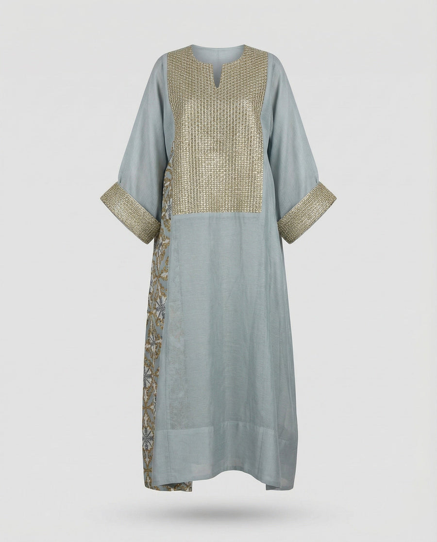 Yvette Maxi Dress in Blue