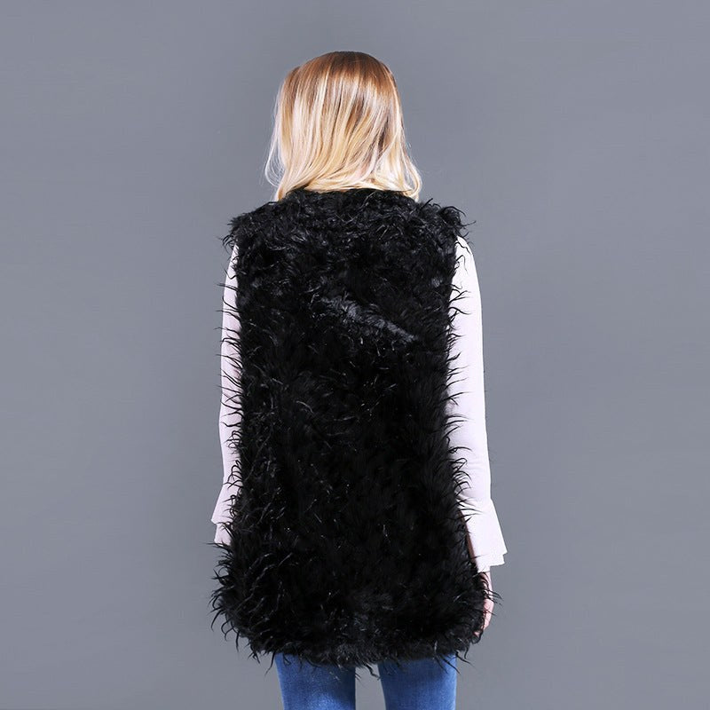 Yvette Vest with V-Neck and Pockets