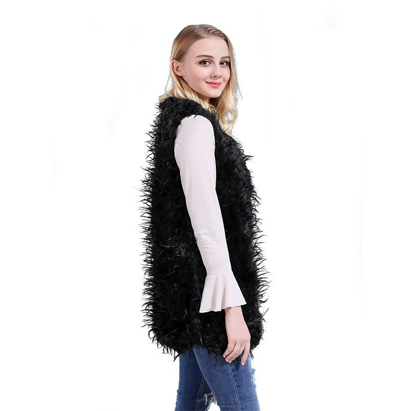 Yvette Vest with V-Neck and Pockets