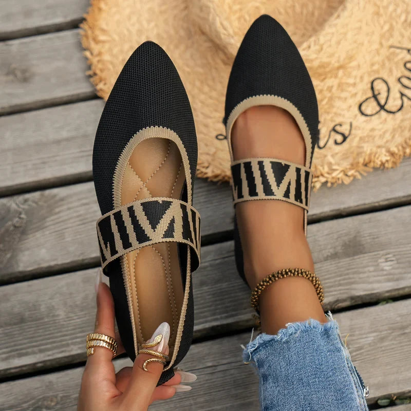 Yvonne | Women's Spring Casual Strappy Flats