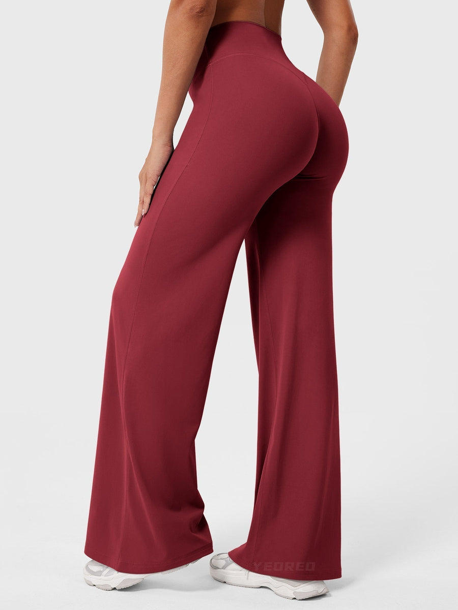 Yvonne | Women's Summer High Waist Wide Leg Trousers