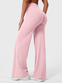 Yvonne | Women's Summer High Waist Wide Leg Trousers