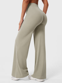 Yvonne | Women's Summer High Waist Wide Leg Trousers