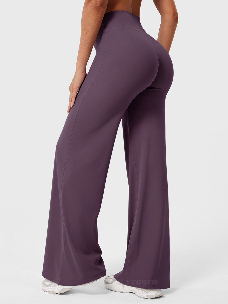 Yvonne | Women's Summer High Waist Wide Leg Trousers
