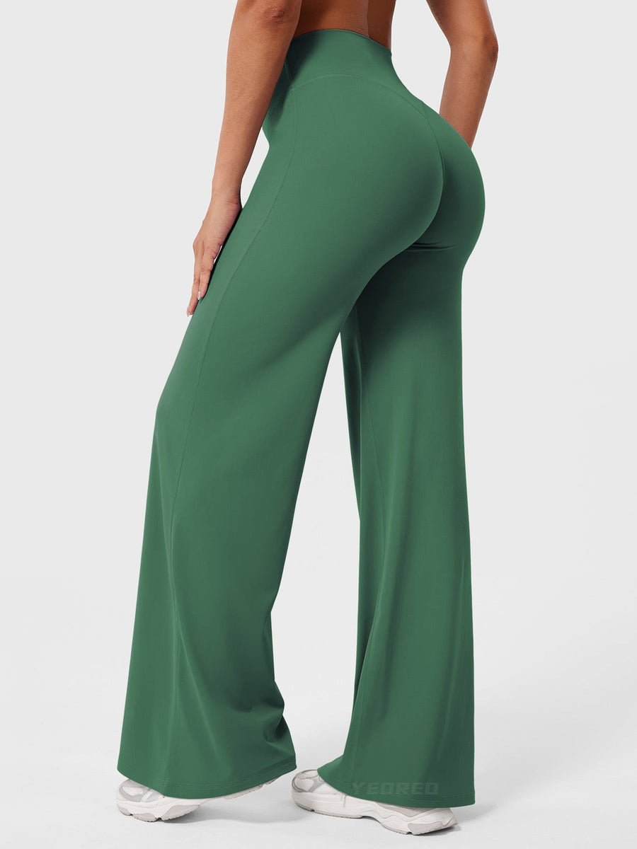 Yvonne | Women's Summer High Waist Wide Leg Trousers
