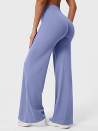 Yvonne | Women's Summer High Waist Wide Leg Trousers