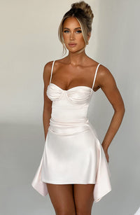 Audra Mini Dress - Ivory