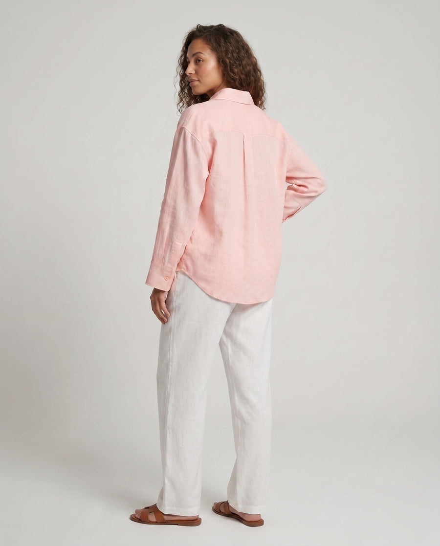 Zara Casual Linen Blouse