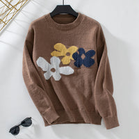 Zara Casual Sweater in Brown