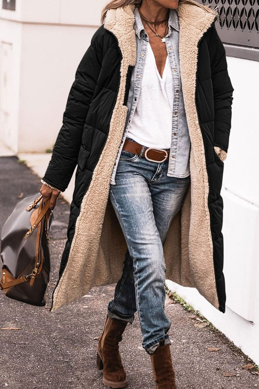 Zara Comfortable Jacket in Black