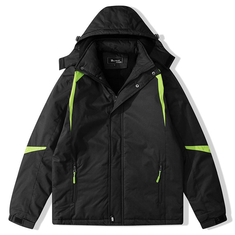 Zara Jacket with Hood in Black