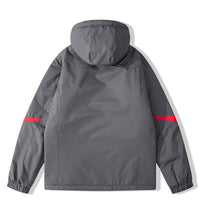 Zara Jacket with Hood in Grey