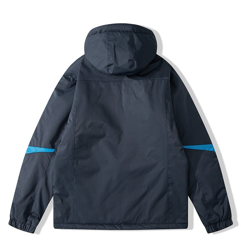 Zara Jacket with Hood in Navy