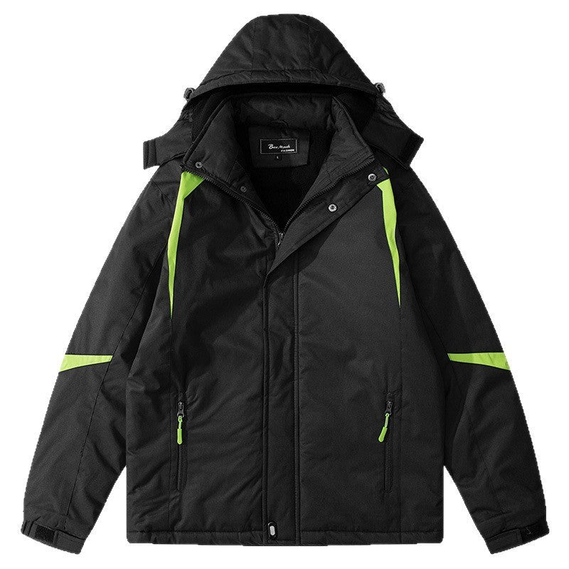 Zara Jacket with Hood in Navy