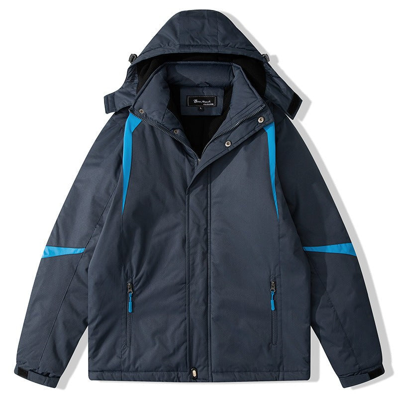 Zara Jacket with Hood in Navy