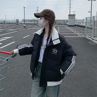 Zara Quilted Jacket with Pockets in Grey