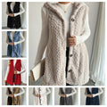 Zara Vest with Button Front and Hood
