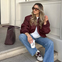 Zaria Casual Jacket with Zip Front