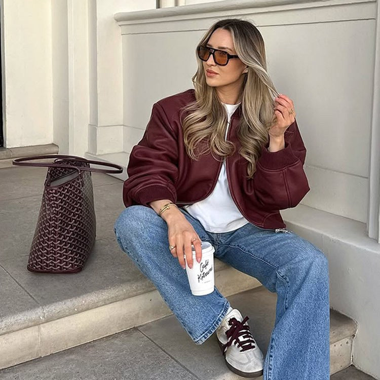 Zaria Casual Jacket with Zip Front