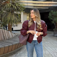 Zaria Casual Jacket with Zip Front