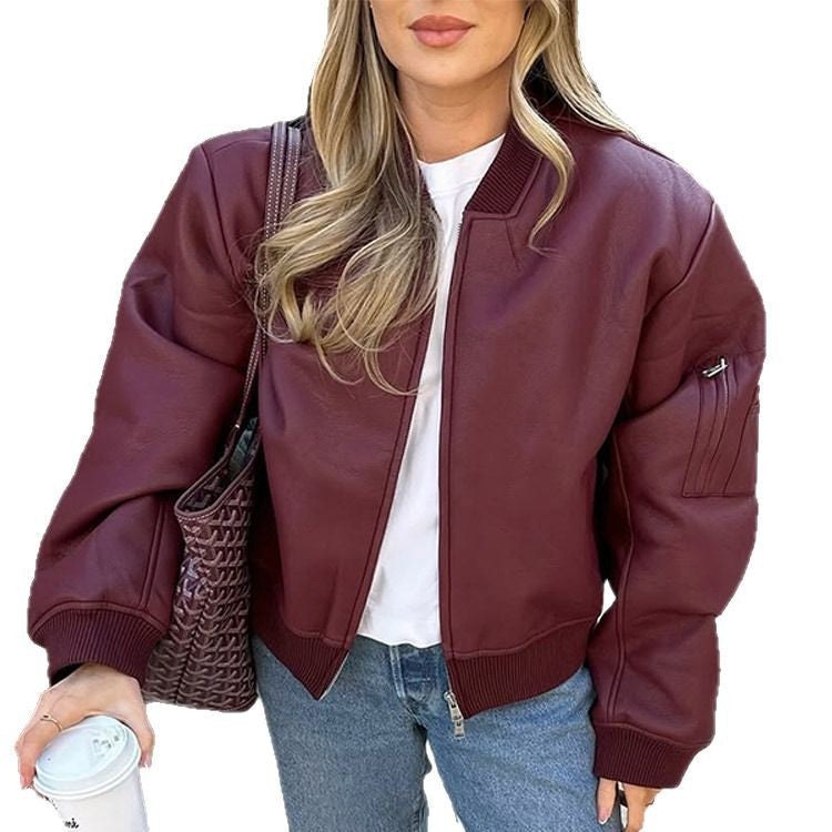 Zaria Casual Jacket with Zip Front