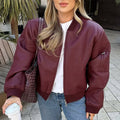 Zaria Casual Jacket with Zip Front