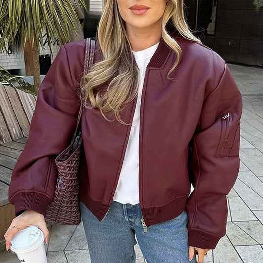 Zaria Casual Jacket with Zip Front