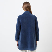 Zaria Elegant Jacket with Pockets in Royal Blue