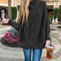 Zaria Knit Cardigan with Pockets in Cream