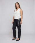 Zaria Linen Top