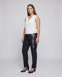 Zaria Linen Top
