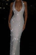 Perla Maxi Dress - Nude