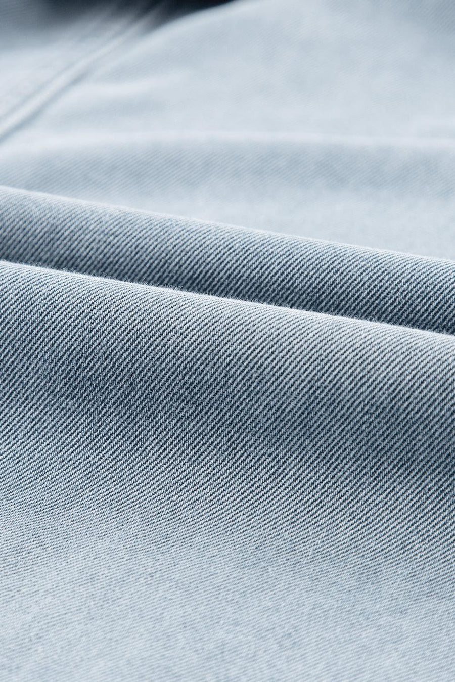 Zaylee™ Elegant Denim Dress in Light Blue