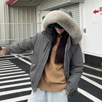 Zelda Jacket with Side Pockets and Pockets in Grey