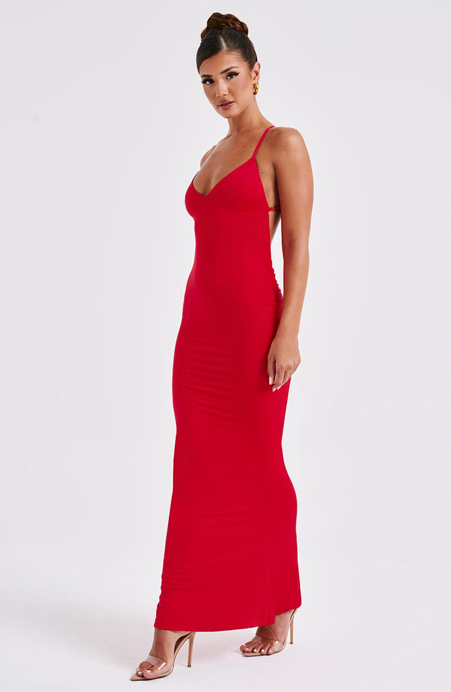 Daniela Maxi Dress – Red