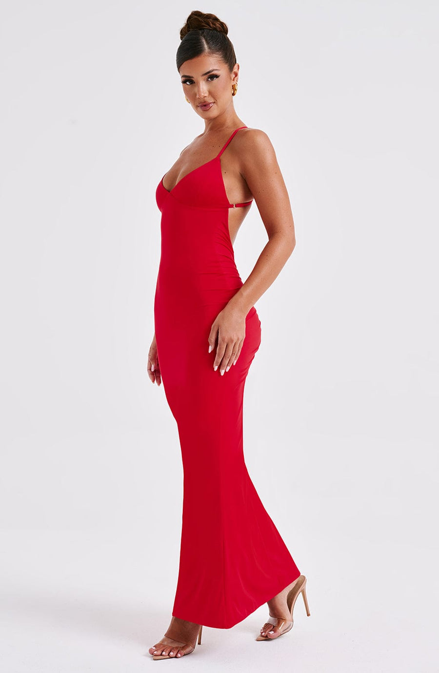 Daniela Maxi Dress – Red