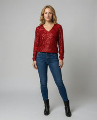 Zelda Top in Red