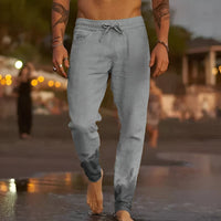 Zeno Casual Trousers in Grey