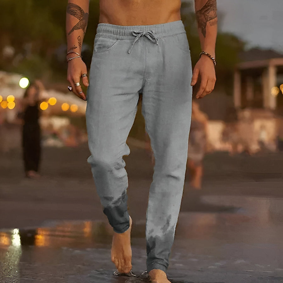 Zeno Casual Trousers in Grey