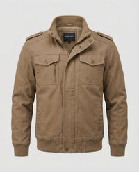 Zeno Jacket in Beige